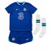 Cheap Chelsea Christian Pulisic #10 Home Football Kit Children 2022-23 Short Sleeve (+ pants)